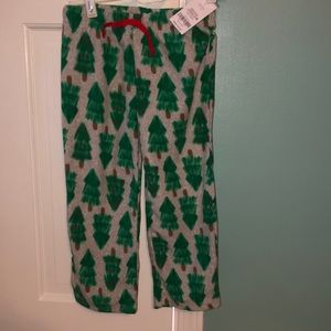 Carters Fleece christmas pajama pants